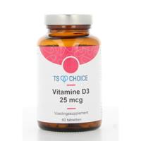 TS Choice Vitamine D3 25 mcg Tabletten - thumbnail