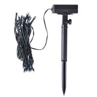 Kunstbuxusballen met LED-verlichting 2 st 22 cm groen - thumbnail