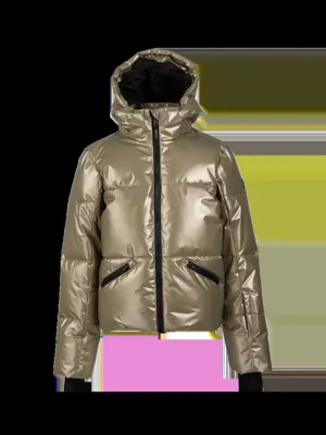 Brunotti Fiasky-Metallic Ski/Snowboard Jas Meisjes 140 Brunotti Fiasky-Metallic Ski/Snowboard Jas Meisjes 140