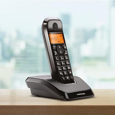 Motorola Voice - S1203 Trio van de S12-SERIE Digitale draadloze telefoons met oproepblokkering en niet-storen-functie, handsfree luidsprekertelefoon, telefoonboek voor maximaal 50 namen en nummers