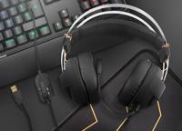 Gaming Headset met Microfoon Krom Kode 7.1 Virtual NXKROMKDE Zwart - thumbnail