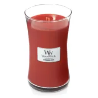 WoodWick large candle cinnamon chai - thumbnail
