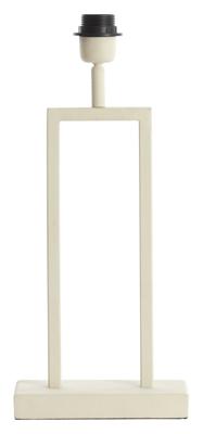 Light & Living Tafellamp 'Shiva' 41cm, kleur Crème (excl. kap)