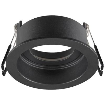 SLV InbouwringNew Tria 68 rond zwart - verdiept - zonder fitting - 1007451