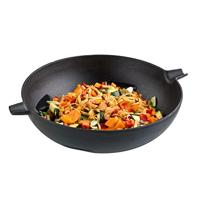 tepro Garten Guss-Wok-Einleger Wok Gietijzeren pan-inzet Zwart - thumbnail