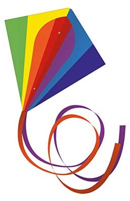 Günther Flugspiele Eenlijns Vlieger Classic Spanwijdte 700 mm Geschikt voor windsterkte 3 - 6 bft