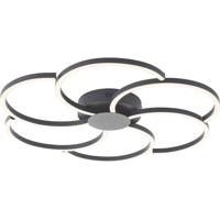 Brilliant G80662/06 Fico Plafondlamp LED 32 W Zwart - thumbnail