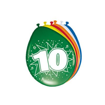 Ballonnen &apos;10&apos; (8 st)