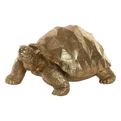 Decoratieve figuren Home ESPRIT Gouden Schildpad 58 x 41 x 32 cm