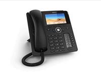Snom D785 IP-telefoon, SIP bureautelefoon Color + SmartScreen, 12 SIP identiteiten sensor haak schakelaar, Bluetooth, USB, 48 self-labeling toetsen (12 fysiek), Zwart, 00004349 - thumbnail