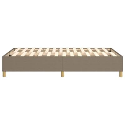 Boxspringframe stof taupe 120x200 cm