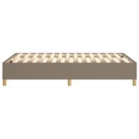 Boxspringframe stof taupe 120x200 cm - thumbnail