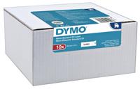 Labeltape dymo labelmanager d1 9mm wit 10st - thumbnail