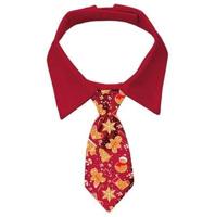 PLENTY GIFTS KERST STROPDAS KERST KOEKJES ROOD - thumbnail