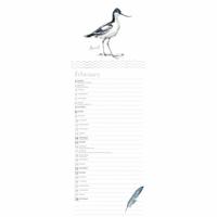 Madeleine Floyd, The Dawn Chorus Slim Kalender 2026 - thumbnail