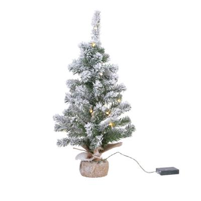 Kerstboom Lumineo Imperial Besneeuwd Ø 36 x 60 cm Mini MicroLED