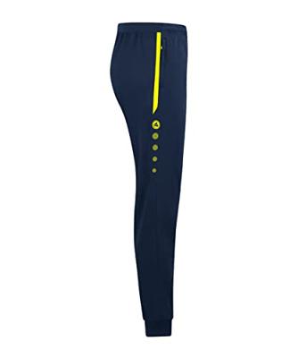 JAKO 6589D Vrijetijdsbroek Allround Dames - Marine/Fluogeel - 38