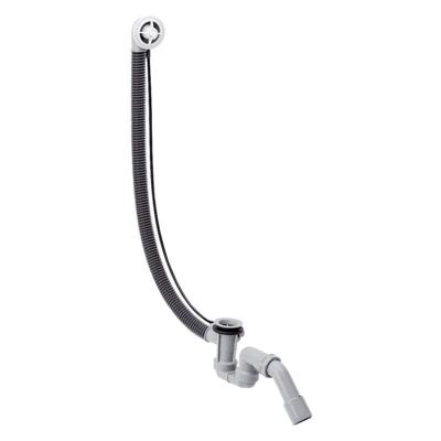 Hansgrohe Flexaplus badafvoer overloopcombinatie met waste basisgarnituur voor speciaal bad 58141180
