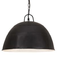 Hanglamp industrieel vintage rond 25 W E27 41 cm zwart - thumbnail