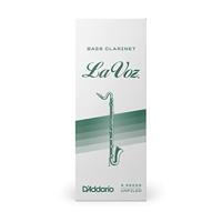 D&apos;Addario Woodwinds REC05HD La Vos Basklarinetriet, Hard, 5-pack, Unfiled - thumbnail