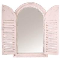 Spiegelkozijn met Houten deurtjes / Esschert Design - thumbnail