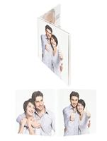 Deknudt S58RL2H2V_10,5X10,5 Wissellijst Papierformaat: 10.5 x 10.5 cm Transparant - thumbnail