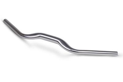 8bar Super Mustache Stuur 25.4 mm - Zilver