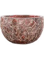 Lava Relic pink bowl bloempot 40x24 cm