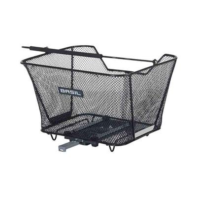 BASIL lesto mik - fietsmand - achterop - zwart