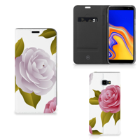 Samsung Galaxy J4 Plus Smart Cover Roses - thumbnail