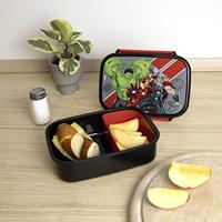 Marvel Avengers Lunchbox Zwart/Rood - thumbnail
