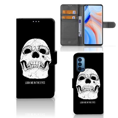 Telefoonhoesje met Naam OPPO Reno 4 Pro 5G Skull Eyes Telefoonhoesje met Naam OPPO Reno 4 Pro 5G Skull Eyes