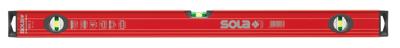 Sola Alu waterpas RED3/80, 80cm 3 libellen 0,30mm/m - 01215101 - 01215101