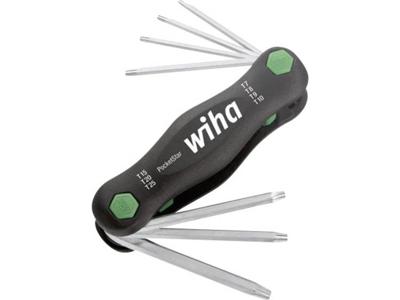 Wiha Binnen-Torx Haakse schroevendraaierset T 7, T 8, T 9, T 10, T 15, T 20, T 25 7-delig