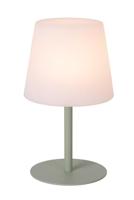 Lucide TYON - Oplaadbare Tafellamp Binnen/Buiten - Accu/Batterij - LED Dimb. - 1x2W 2700K - IP65 - Groen - thumbnail