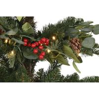 Kerstboom Home ESPRIT Rood Groen PVC Metaal 95 x 95 x 150 cm - thumbnail
