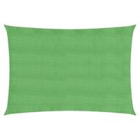 Zonnezeil 160 g/m 2,5x4 m HDPE lichtgroen - thumbnail