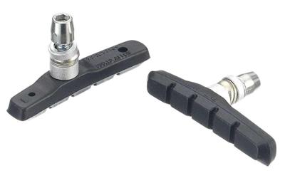 Remblokset Tektro voor V-brake 72mm - zwart