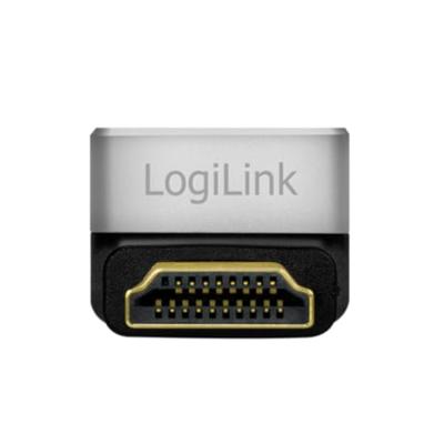 LogiLink AH0005A HDMI Adapter [1x HDMI-bus - 1x HDMI-stekker] Zwart-grijs
