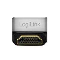 LogiLink AH0005A HDMI Adapter [1x HDMI-bus - 1x HDMI-stekker] Zwart-grijs - thumbnail