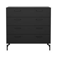 Ladekast Canada - mat zwart - 96x99x40 cm - thumbnail