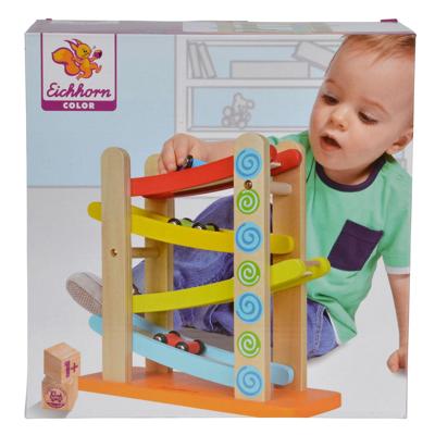 Eichhorn Houten Autobaan met 3 Auto&apos;s