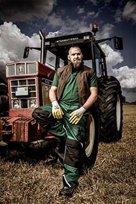 NITRAS SAFETY Nitras "motion tex light" poloshirt poloshirt gr. xl green nitras motion tex light