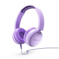 Energy Sistem UrbanTune hoofdtelefoon met kabel, 100% gerecycled kunststof, afneembare kabel, microfoon, spraakassistent, paars - thumbnail