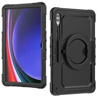 Mobilize Rotating Defender Case Stand Function for Samsung Galaxy Tab S9 Ultra/S10 Ultra 14.6 Black - thumbnail
