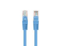 Stevige UTP-netwerkkabel categorie 6 Lanberg PCU6-20CC-0025-B Blauw 25 cm U/UTP (UTP) - thumbnail
