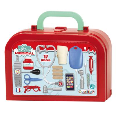 Luxe Dokterskoffertje - ECOIFFIER rood Luxe Dokterskoffertje - ECOIFFIER rood