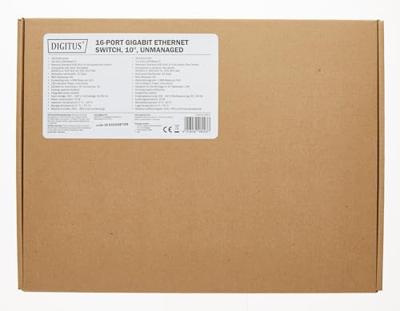 Digitus DN-80115 Netwerk switch RJ45 16 poorten 10 / 100 / 1000 MBit/s