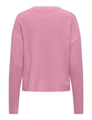Only Onlluna Ls O-neck Pullover Knt Nca Trui Sachet Pink