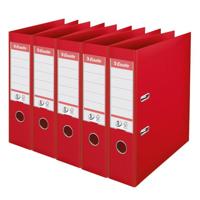 Esselte ordner Power N°1, rug van 7,5 cm, rood, pak van 5 stuks - thumbnail